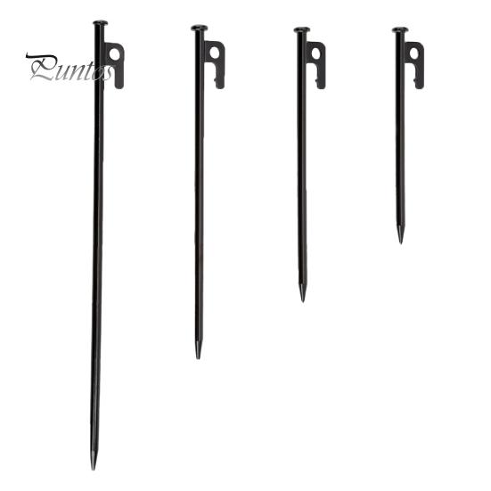 Tent Stake Nail Spike with Hook Sharp Tip Design Rustproof Corrosion Resistant Widely Used Garden Stake Camping Peg
