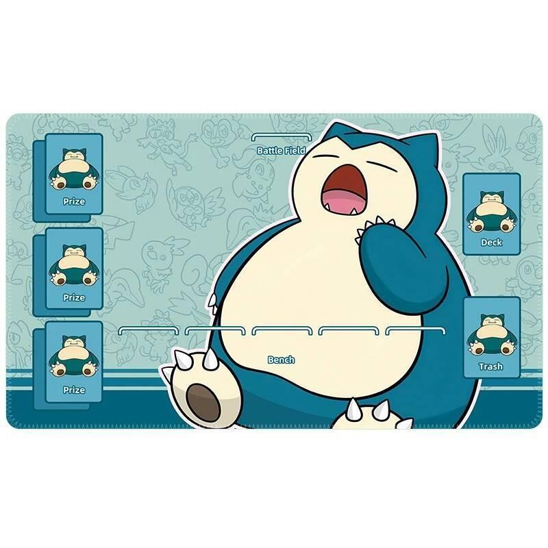 Diy Ptcg Gengar Mew Card Battle Mat Ptcg Snorlax Lucario Single Player Board Game Card Battle Table Mat Toys