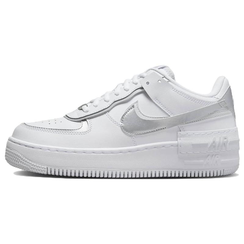 

Nike Женские кроссовки Air Force 1 Shadow Белый металлик серебристый CI0919-119 42