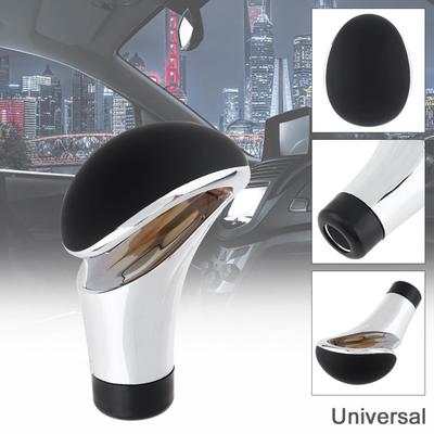 Pomello universale per pallamano con cambio manuale per cambio manuale in metallo per auto con quattro adattatori in plastica