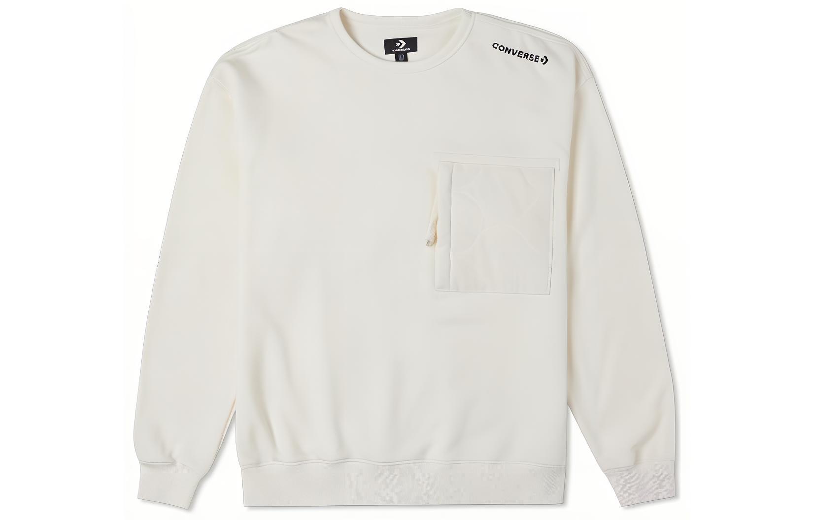 Converse Men Cozy Utility Crew Off-White 10025052-A01 XXS