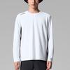 Saucony Urban Lifestyle Series Fashion Comfortable Soft Skin-Friendly Long Sleeve T-Shirt Unisex Tops SA2250LT72C-WT002