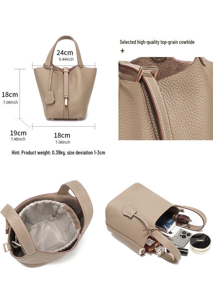 2025 Het Säljande Modekorg Hinkväska för Kvinnor – Högkvalitativ Nischdesign Handväska