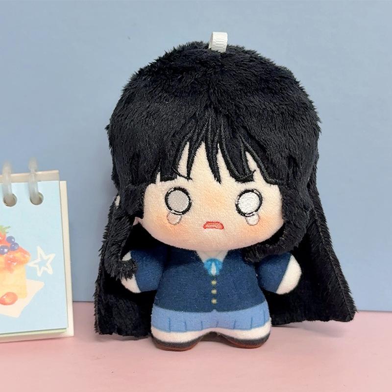 Cute Anime Mio Yui Azusa Plush Doll 10Cm Tsumugi Ritsu Stuffed Doll Keychain Pendant Anime Peripheral Fans Gifts