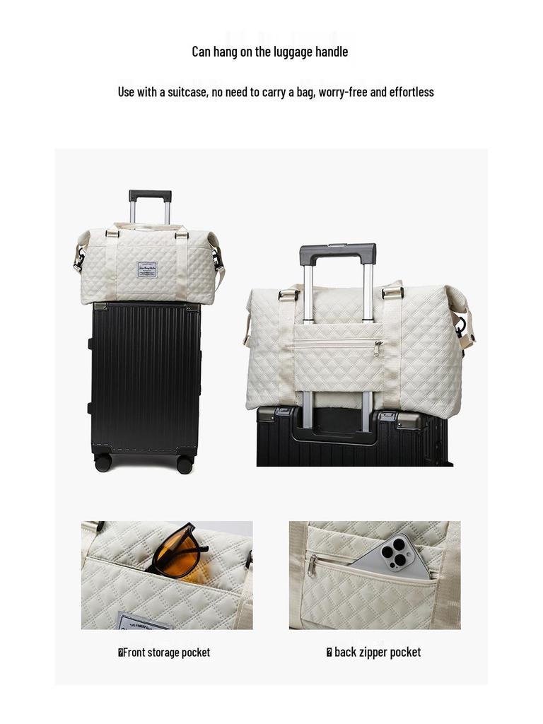 Borsa da Viaggio e Maternità Leggera di Grande Capacità per Donna - Bagaglio Multifunzionale Portatile