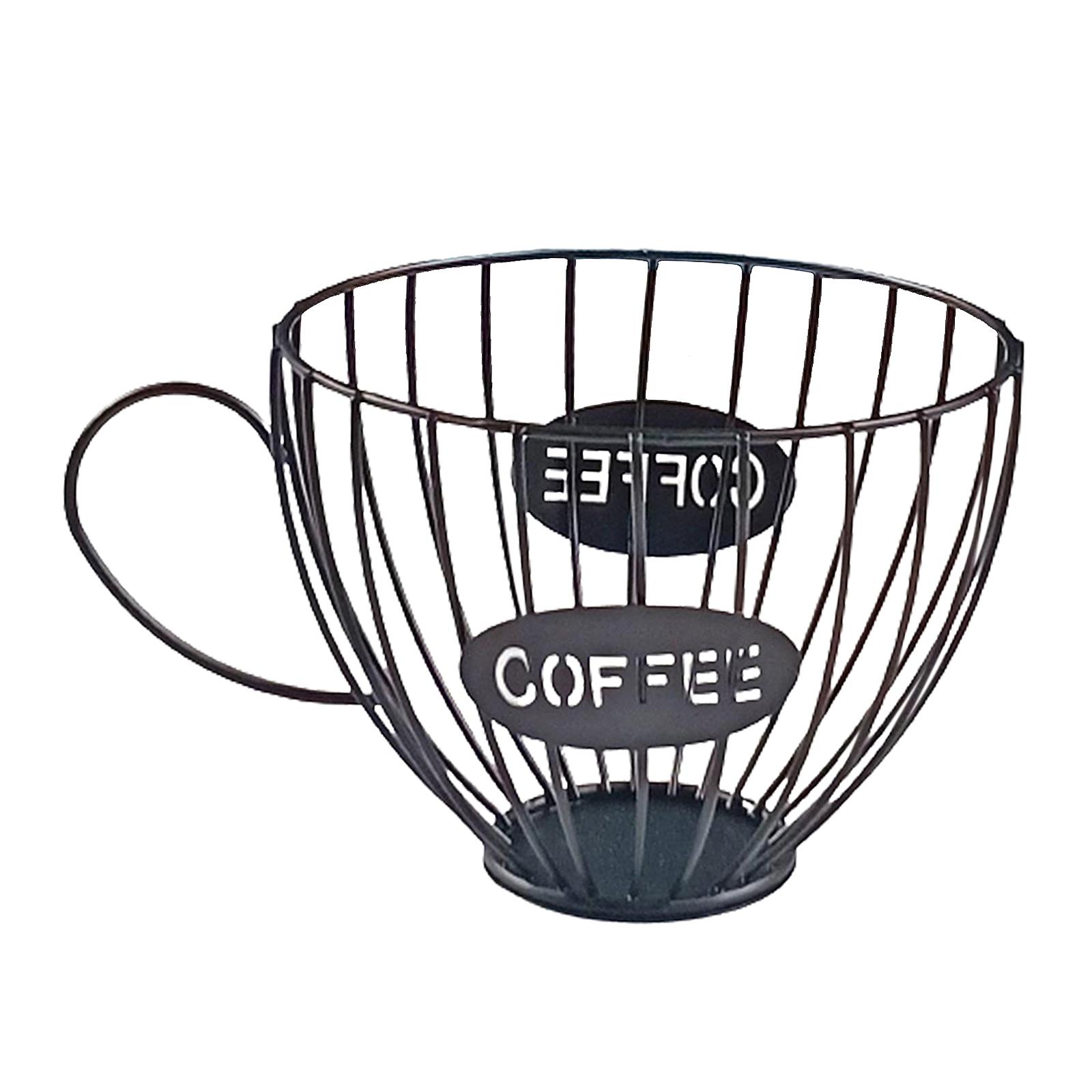 Coffee Fruits Capsule Storage Basket Pod Holder and Organizer Mug Coffee & Espresso Pod Holder Household Kitchen Decor