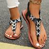 Mode Damenschuhe 2024 Marke Übergröße Damen Sandalen Mode Kristall Schmetterlingsknoten Sommer Einfarbig Peep Toe Flache Sandalenzapatos Mujer