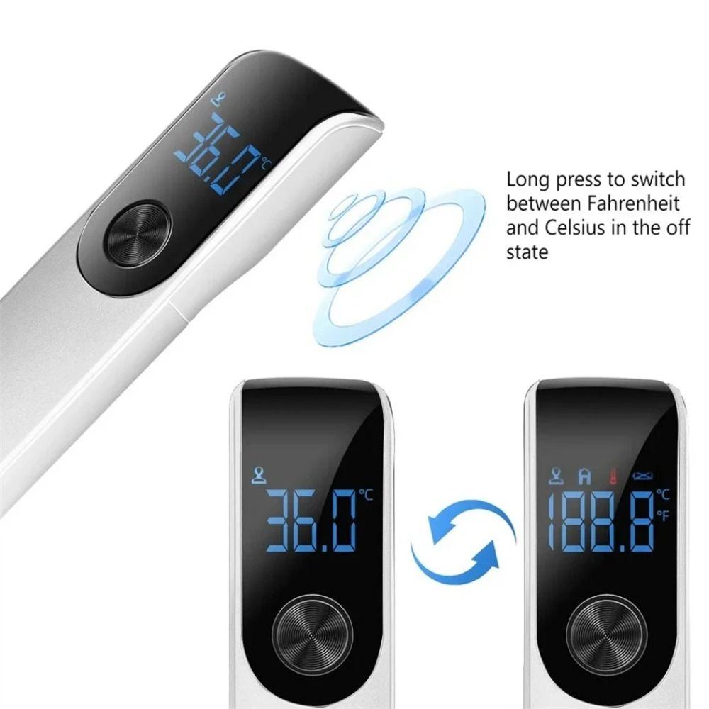 LCD Screen Forehead Thermometer Celsius Display Body Temperature Meter  Home Use
