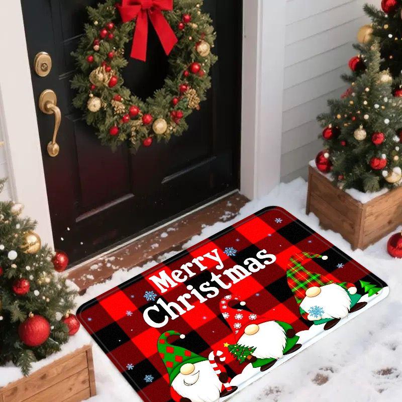 Indoor Outdoor Water Absorption  Dirt-Resistant Door Mat Living Room Decorative Floor Mat Bedroom Comfortable Foot Mat