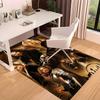 1pc The Lord of the Rings2 Print Area Rug - Soft, Washable Non-Slip Indoor Mat for Office Chairs, Living Room, Home Office Decorative Rug