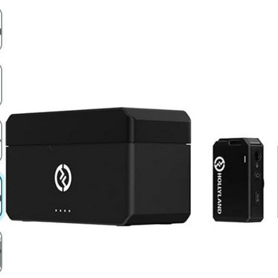 Hollyland Lark MAX Wireless Microphone with Noise Reduction for Phone Recording (2026 Model, Germany)