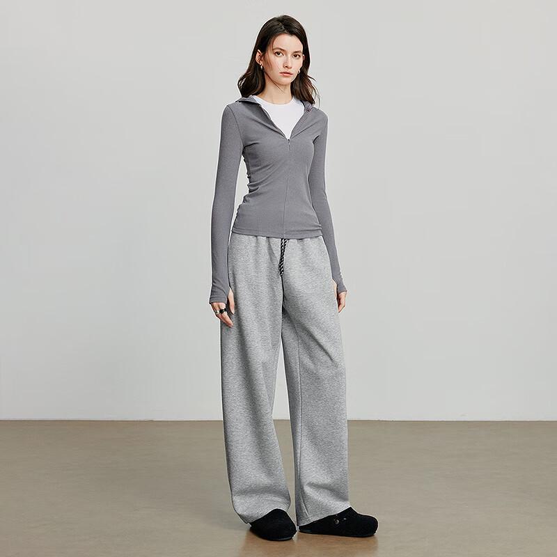 Chuyu Women's Soft Cotton-Blend Casual Jogger Pants