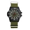 Men's Military-Grade Waterproof Nylon Strap Watch: Luminous Analog Display, Calendar, Simple and Stylish Sports Watch with 1224 Quartz Movement - A