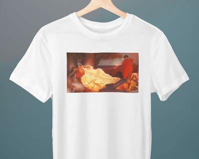 Cymon and Iphigenia, Frederic Leighton, Unisex T-Shirt, Art Tee, Gift for Her, Gift for Him, Art Lover Gift