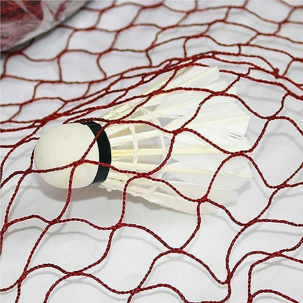 Standard Badminton Net Replacement Foldable Tennis Net Easy Setup Volleyball Net for Sports Practice Entertainment Competition