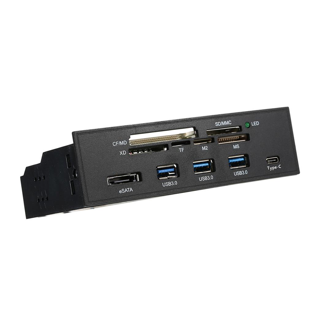 Sunshine Tipway STW 5.25   Internal Card Reader Media Multi Function Dashboard PC Front Panel Type C USB 3.1 USB 3.0