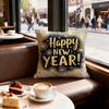 Holiday New Years Day Cushion Cover Decorative Cushions Covers Cover Sofa x Pillow  Piece x x Pillowcase