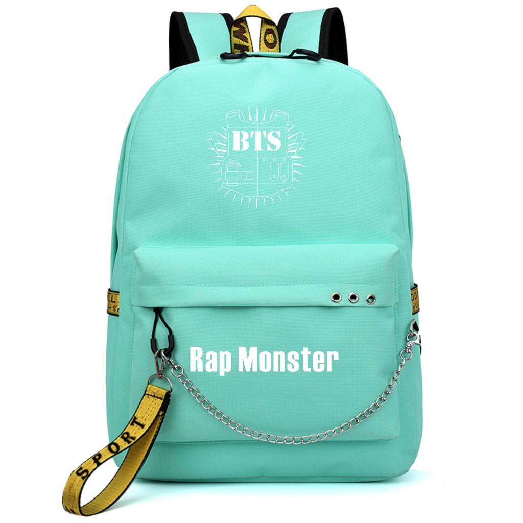 Kpop Bangtan Boys Bts Backpack Usb Charging School Bags Rucksack Bags Travel