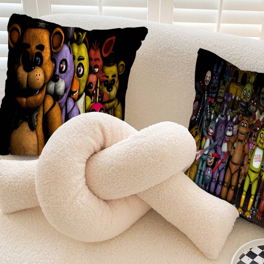 F-Fnaf Five-nights-At-Freddys Personalized Pillow Cover Kids Bedroom Wild Party Decor Pillowcase kid Birthday shower Gift