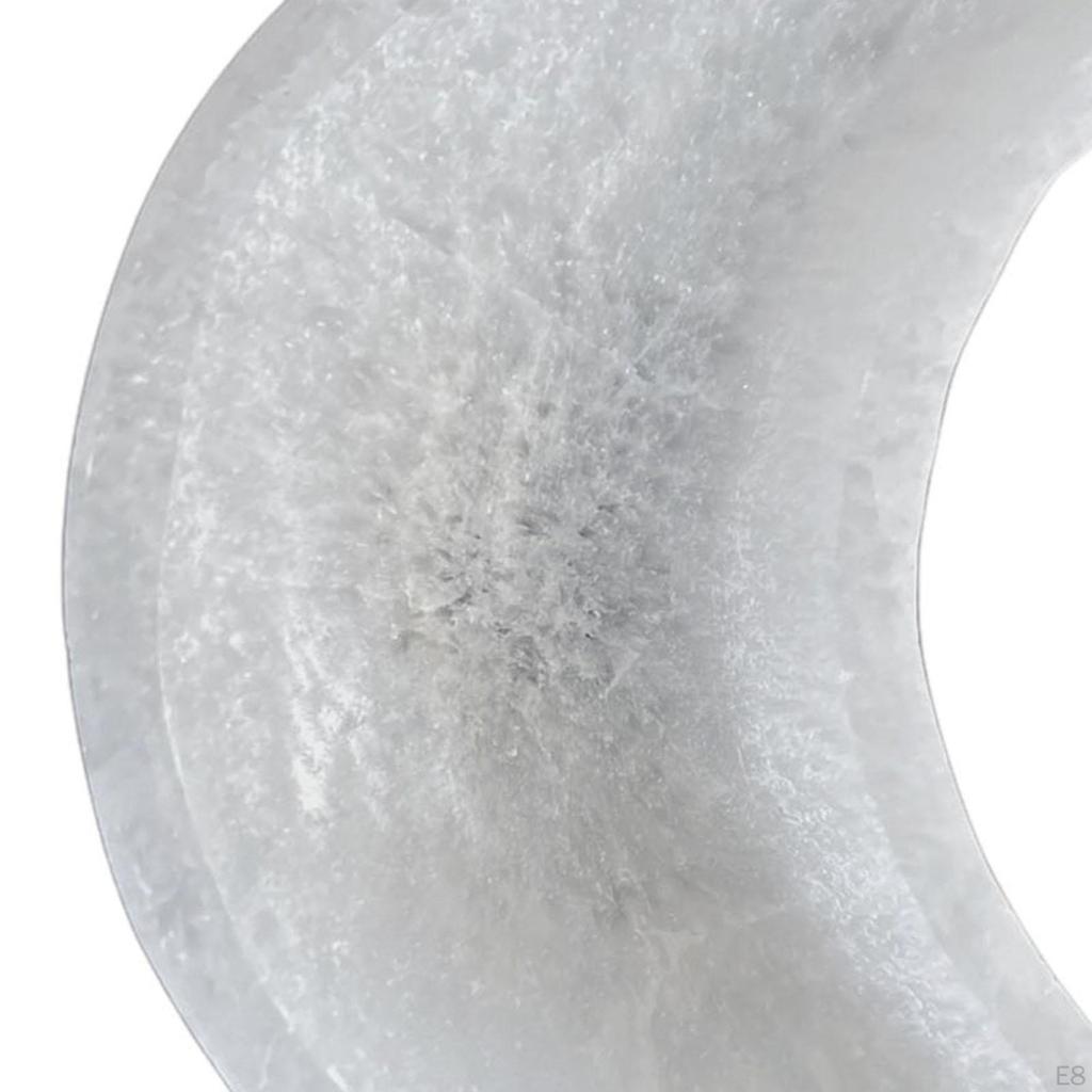 Selenite Crystal Bowl Charging Home Decor Creative Crafts Ornament Housewarming Gift Soothing