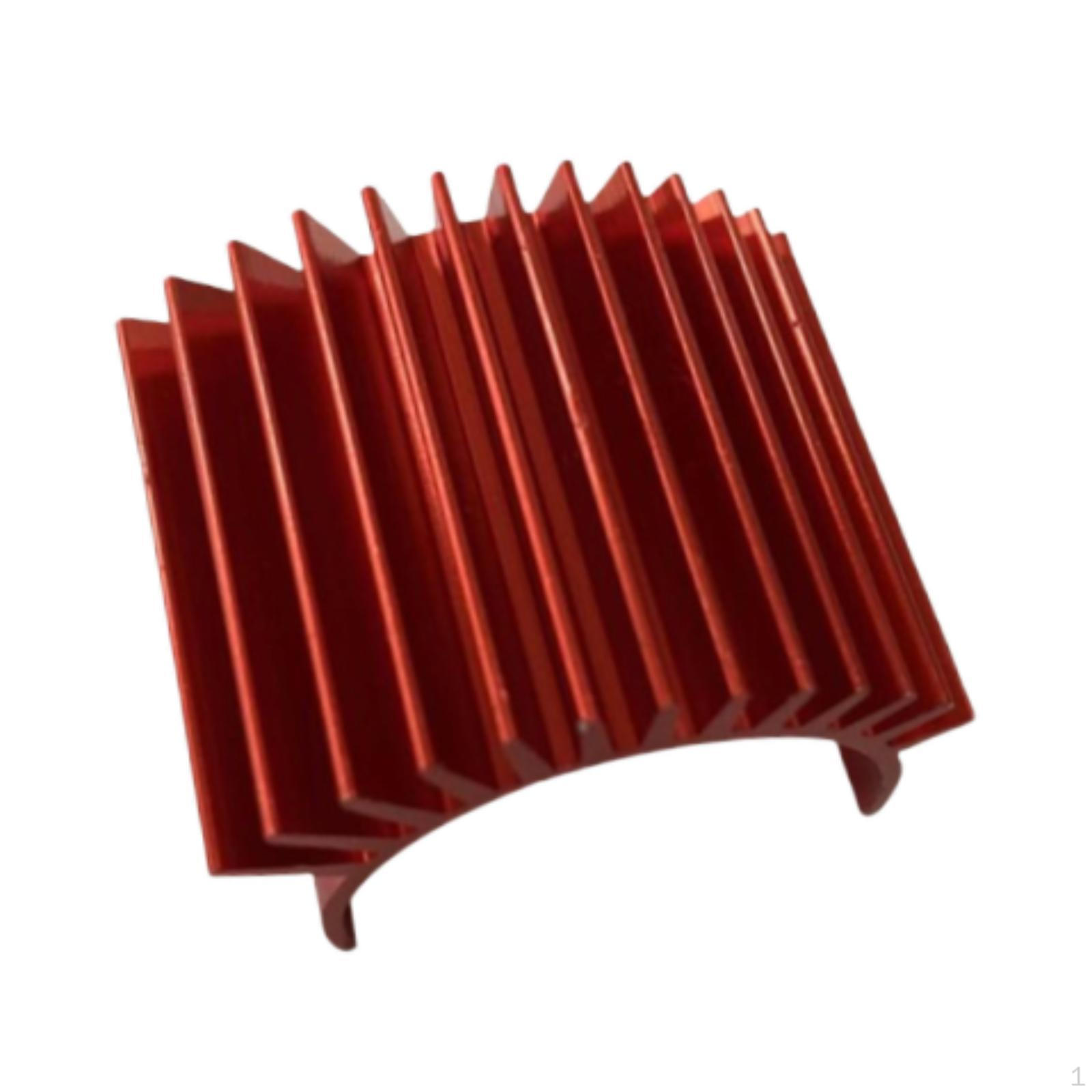 

1/16 RC Car Heat Sink Electric Engine Motor Heatsink Replace High Performance Update Parts for 16101 червоний