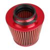 Universal Car Cold Air Intake Filter Alumimum Induction Kit Pipe Hose System Red Blue Air Filter 76mm/3inch Mushroom Head