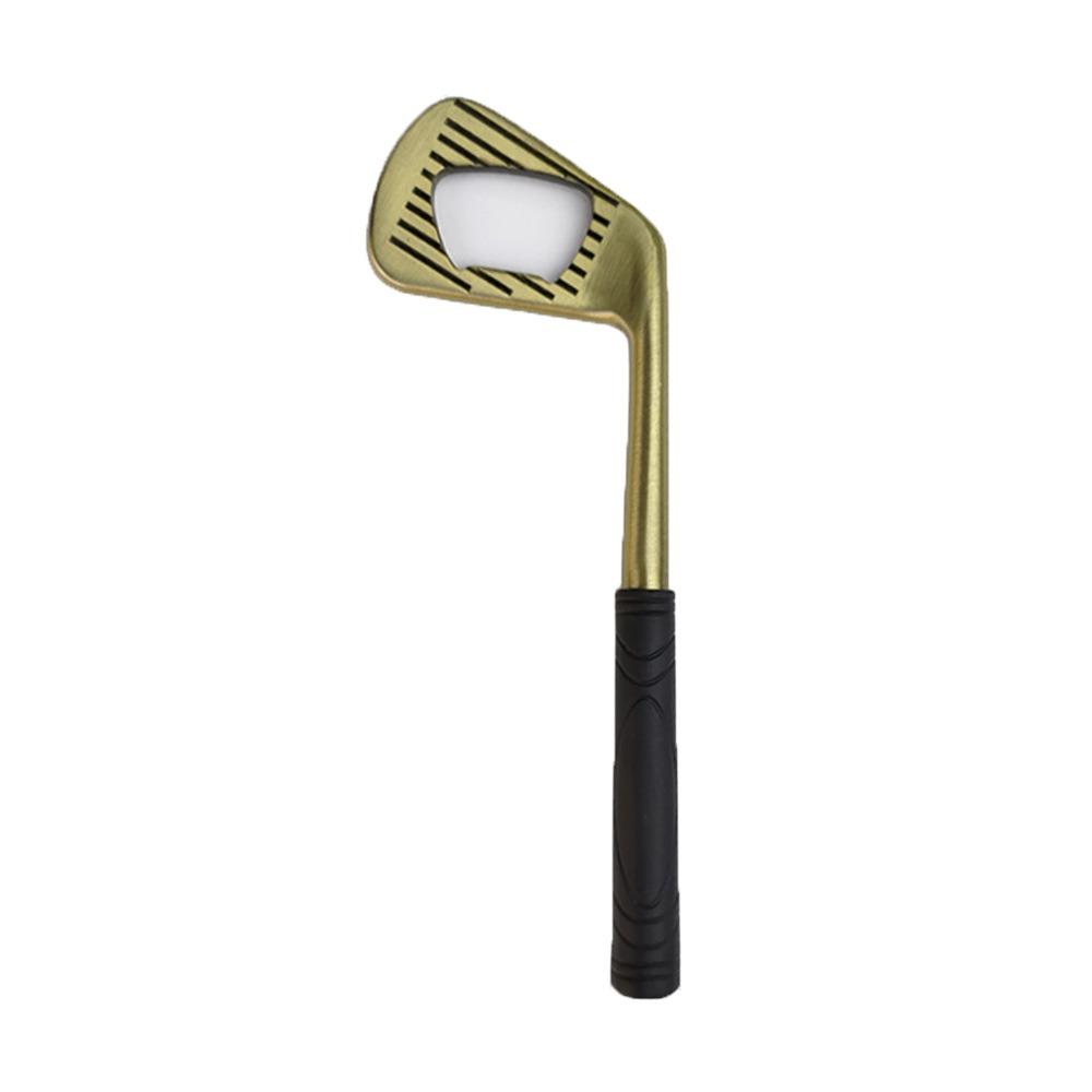 Zinc Zinc Zinc Alloy Golf Club Bottle Opener Non-deformable Bottle Cap Remover Brassie Bottle Opener Gift