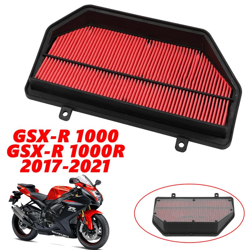 Motorcycle Replacement Air Intake Filter Cleaner Air Filter Element For Suzuki GSXR1000 GSX-R1000 GSXR 1000R 2017-2021