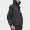 Adidas FW24 Future Style Pre Jacket Series Sports Casual Hooded Long Sleeve Multi-Pocket Jacket Men Jackets Black JN3424