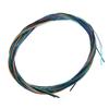 Colorful Nylon Guitar String Replacement High Improved Sound Guitar Guitar Supplies 6-String Set, Strings, Elasticity, Quality, Accessories,