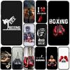Strong Boxing Gloves Kickboxing Casing Phone Cover for Apple iPhone 16 15 14 11 Pro Max 7 8 Plus SE2 SE3 SE 2022 2020 Case