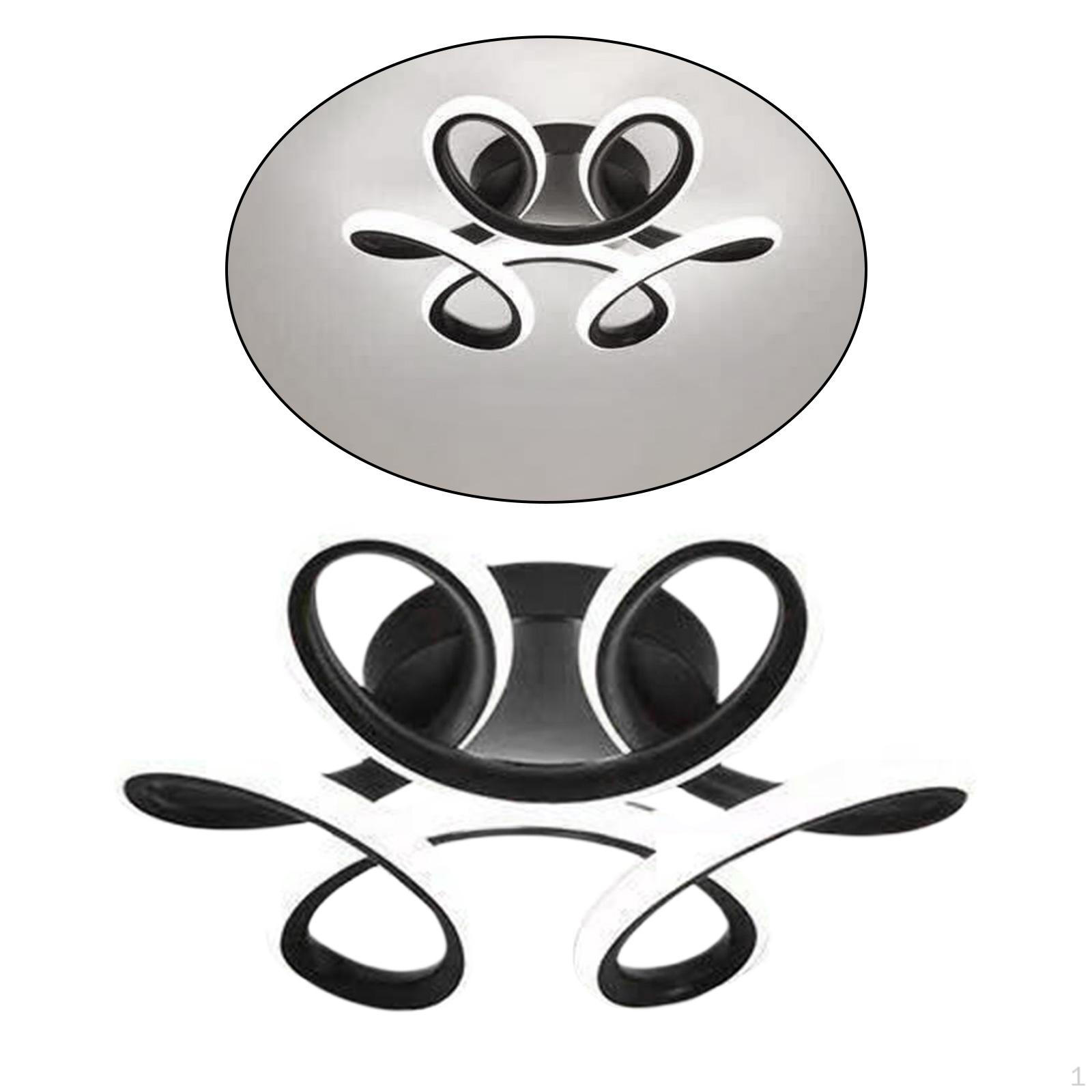 

Потолочные светильники Внутренний свет Домашний зал Люстра Лампа Black white light