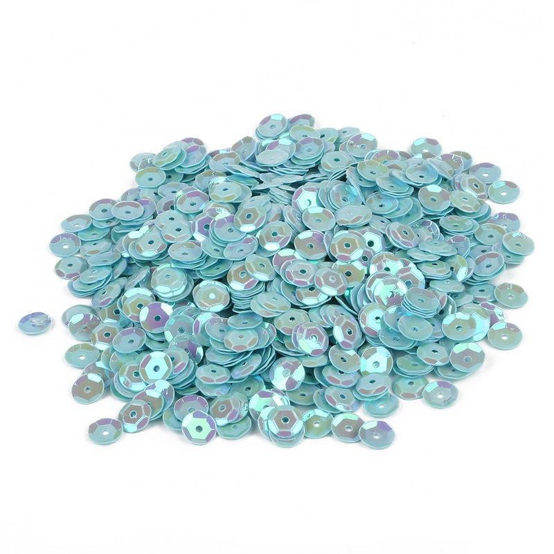 6mm Color-Plated Sequins for DIY Decoration & Apparel Accessories