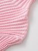 European Spring 2026 Textured Knit Stand Collar Women's Top