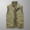 Pánská vesta jarní a podzimní tenká ležérní prodyšná vesta pro pánská rybářská vesta pro mládež