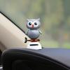 Funny Solar Dancing Duck Toys Creative Fun Swinging Owl Toys Car Decorations Desktop Ornaments Car Interior