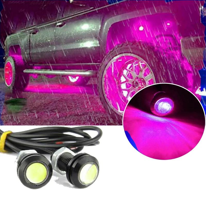

4 светодиодных фонаря для квадроциклов, внедорожников, внедорожников, грузовиков, подсветка, многоцветный неоновый светодиодный комплект, красный, зеленый, синий, белый, розовый розовый