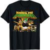 Tricou cu logo-ul filmului Kung Fu Panda 3 Po și Cei Cinci Furioși