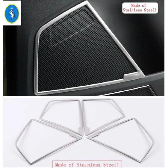 Innere Automatiktür Stereo-Lautsprecher Audio-Lautsprecher Sound-Dekorationspanel Abdeckung Zierleiste Für Skoda Kodiaq 2017 - Innenausstattung Zubehör