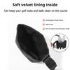 1pc Golf Cleaning Kit  Golf Club and Golf Ball Cleaning Bag Waterproof Clean Liner With Removable Clip  Golf Ball Cleaner Pouch
