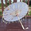 70cm Silk Fabric Tassel Umbrella Chinese Style Ancient Dance Umbrella  Hanfu Photography Prop