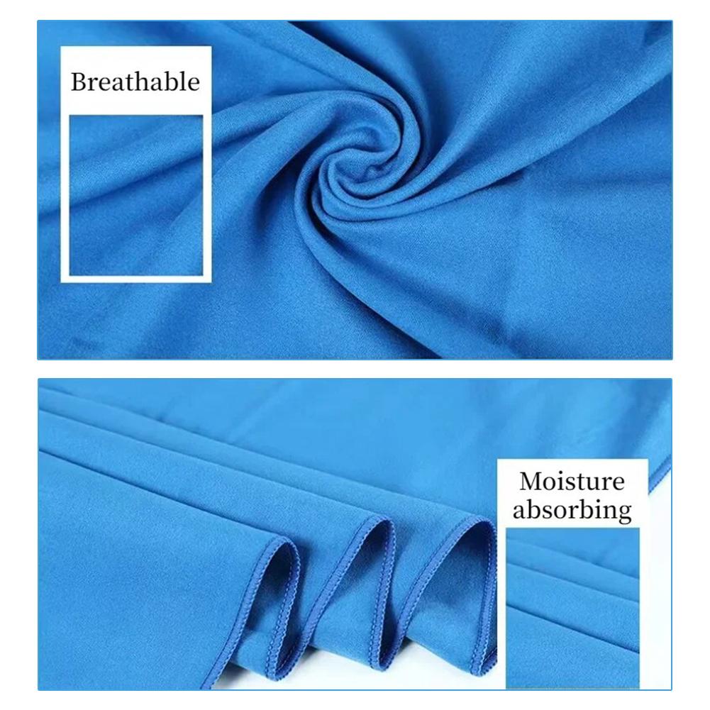 3pcs Microfiber Quick Dry Towel Set With Storage Bag,Sports Bath Gym Towel,Absorbent Bath Towel,Travel Swimming Camping Beach