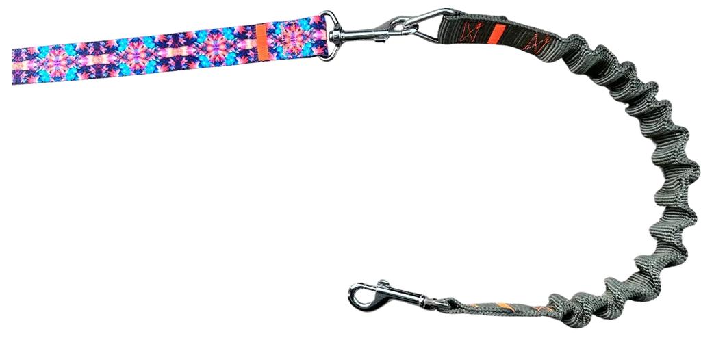 Shock Absorber for Dog Leash KHAKI traditional sports leash
