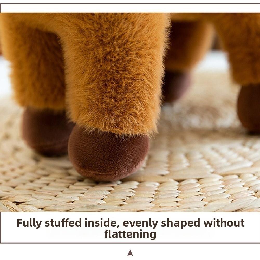 Creative Horse Plush Doll Mascot Dolls Zodiac Pony Figurine Horse Plush Pillow  Year of Horse