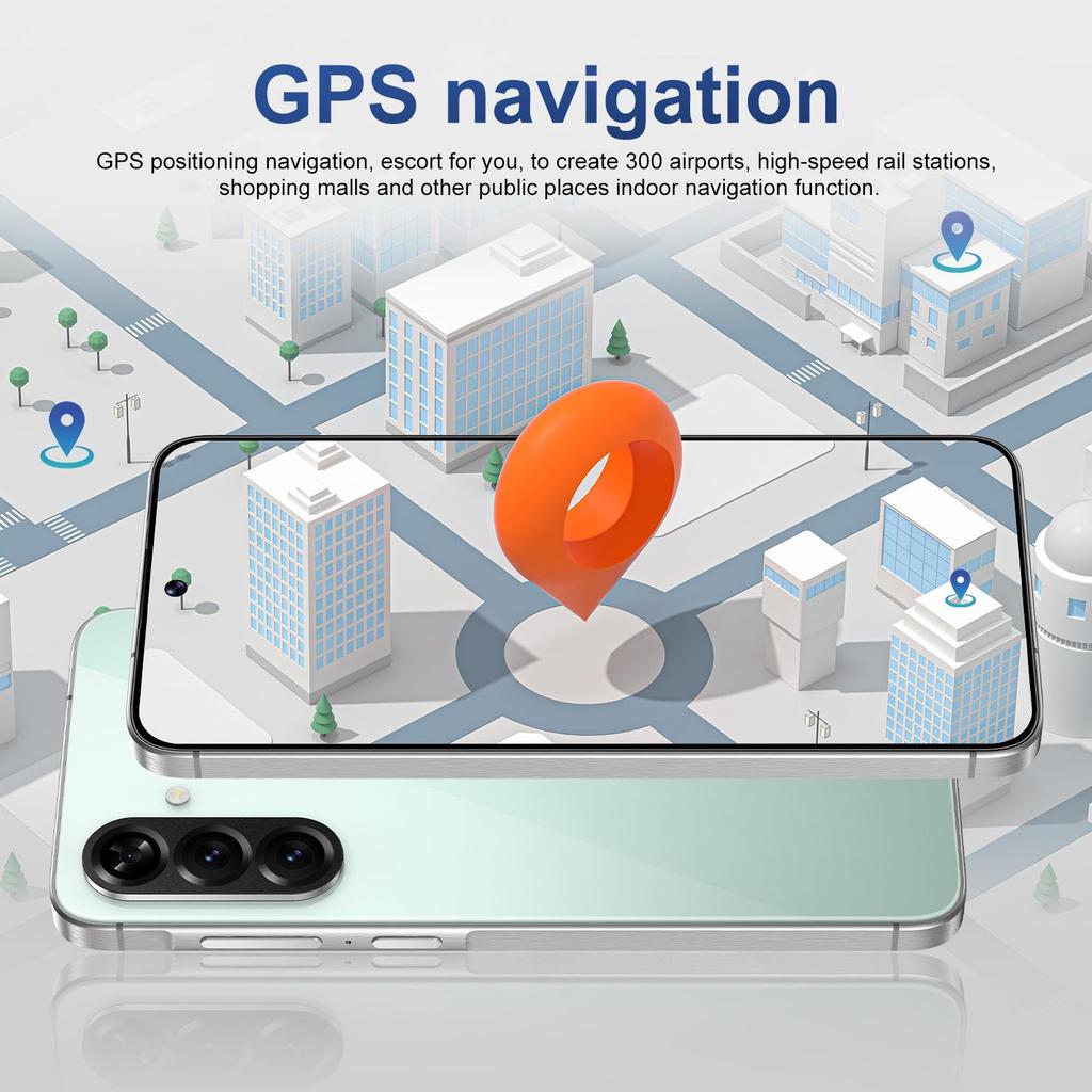 A56 Smartphone 16GB+1TB Android 7.3" Large Screen, Popular for Dropshipping
