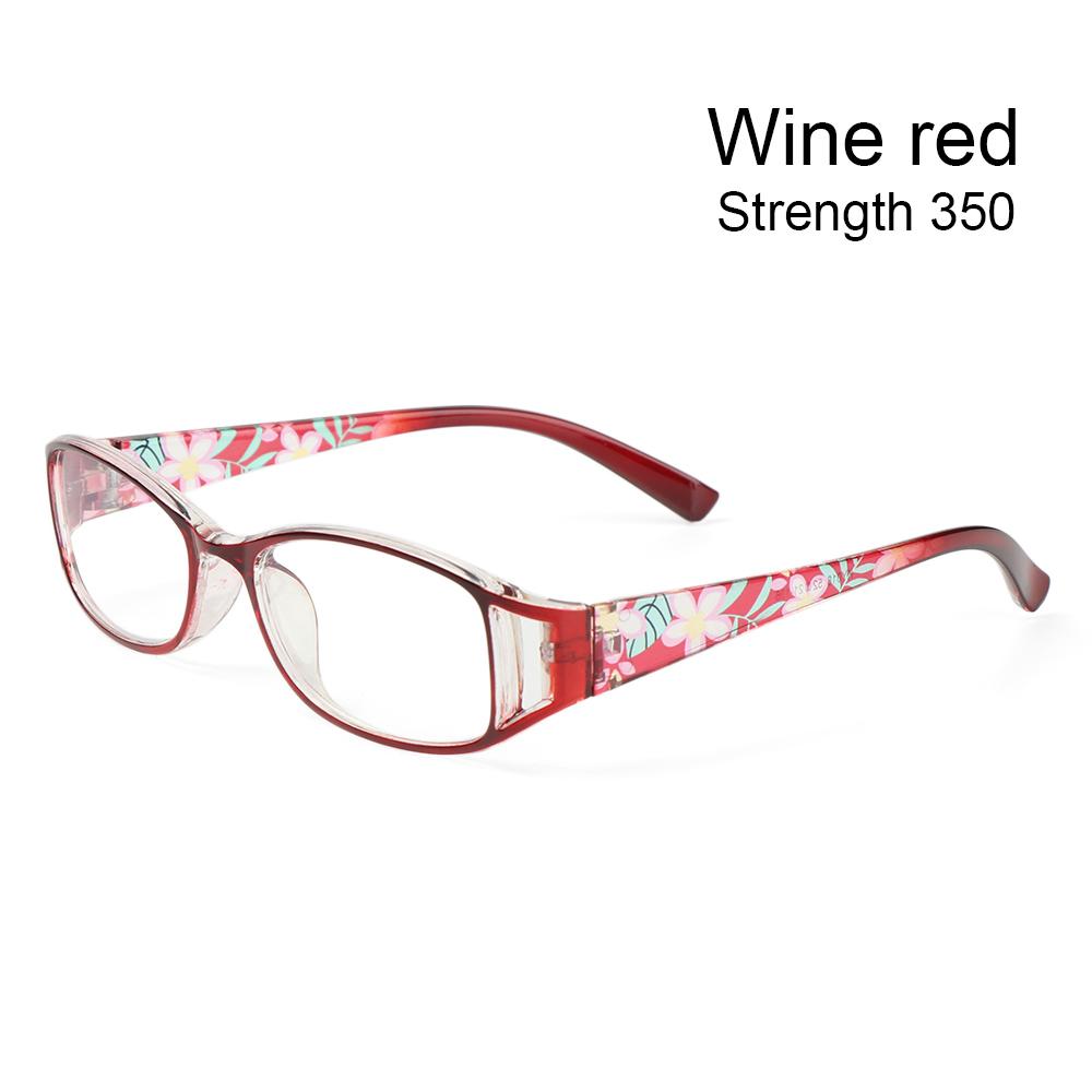 1 PC Hot Fashion Anti-Blue Light Reading Glasses Urltra-Light Eye Protection Women Flowers Elegant Comfortable Eyeglasses
