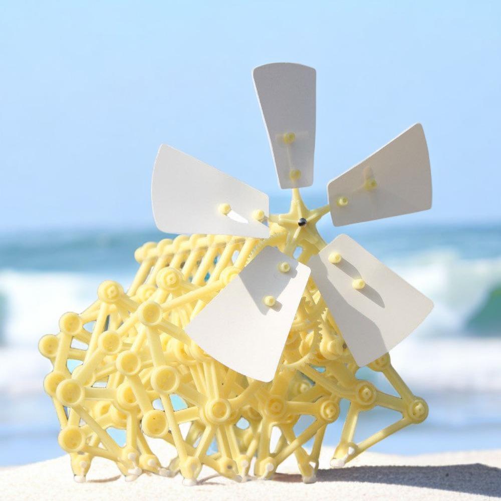 Educational Features DIY Toy Robot Interesting Mini Strandbeest Model Mechanical Puzzle Toy  Gift