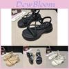 Comfortable Summer Flat Sandals For Women With Thick Sole And Stylish Design