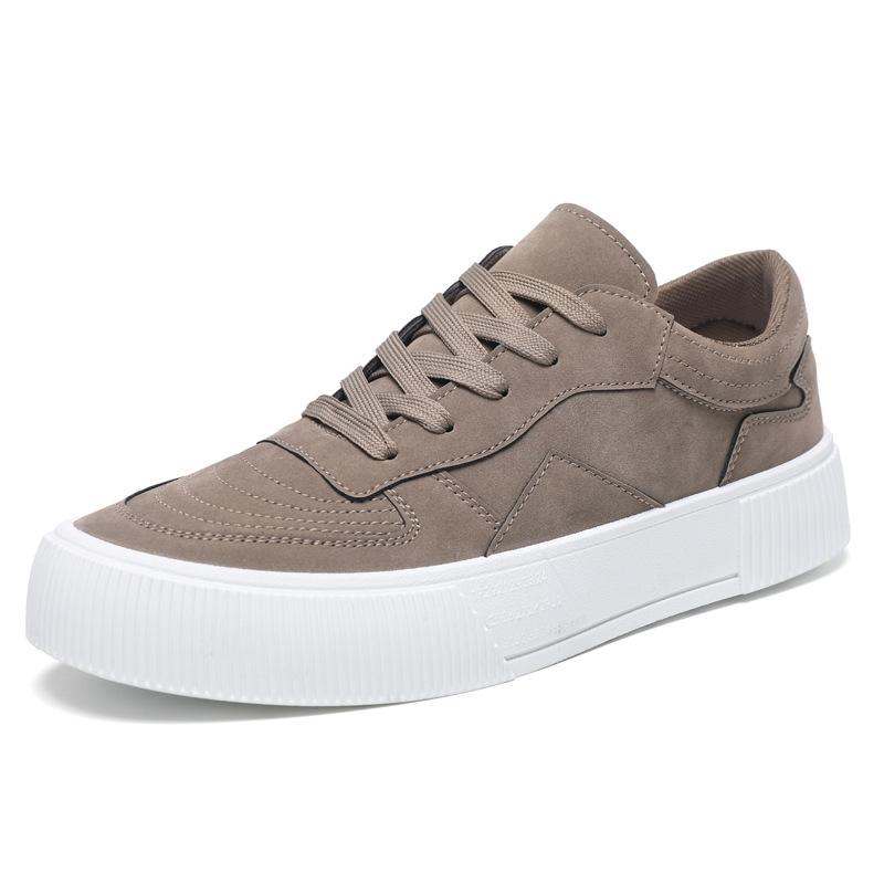 Men's Thick Baseplate Shoes Spring and Autumn 47.48 Men's Shoes Casual Retro Trend