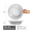 Straw Hat Plate Large Collection Retro European Ceramic Western Bowl Restaurant High Value Salad Bowl Soup Bowl Tableware